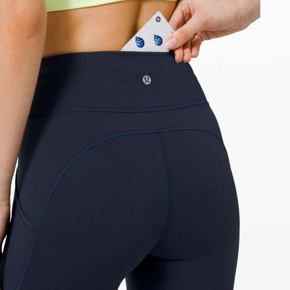 EUC Lululemon Invigorate High-Rise Tight 25" True Navy Size 4 - Picture 4 of 10